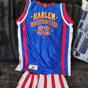 Harlem Globetrotters #52 Basketball Jersey and Shorts